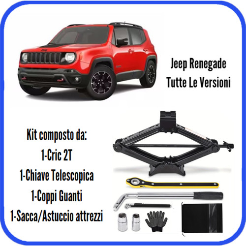 Jeep renegade kit - cric, 2ton