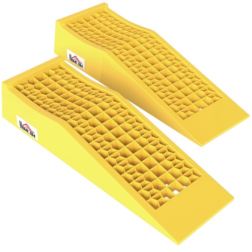 Homcom set rampe carico - set,