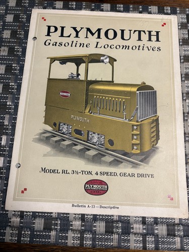 Locomotive benzina plymouth - benzina,