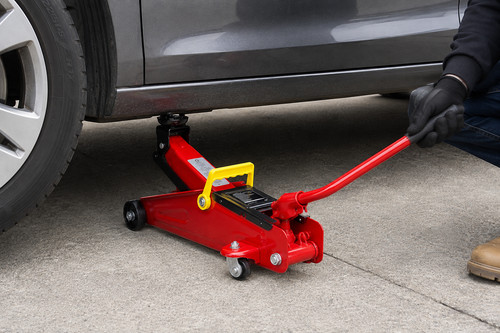 Cric auto idraulico ton - auto, 2